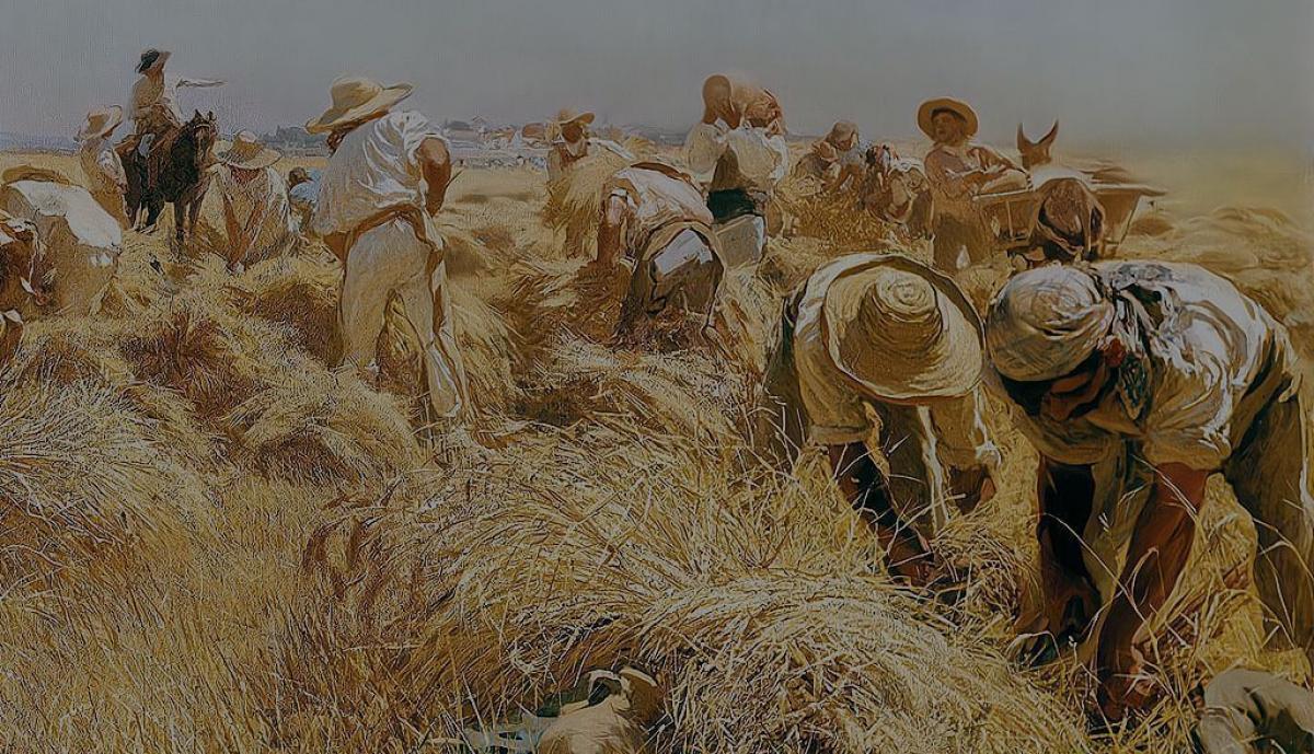 La queja por la explotación de los obreros ante la siega en 1929