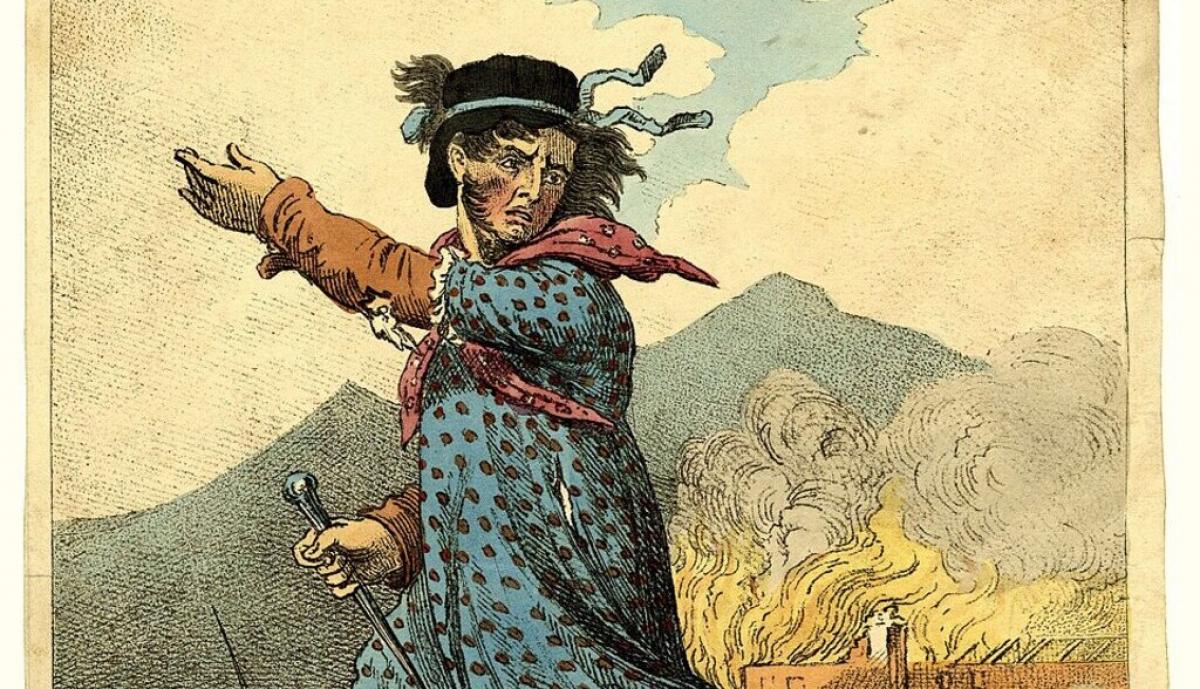 La represión en el ludismo en Gran Bretaña