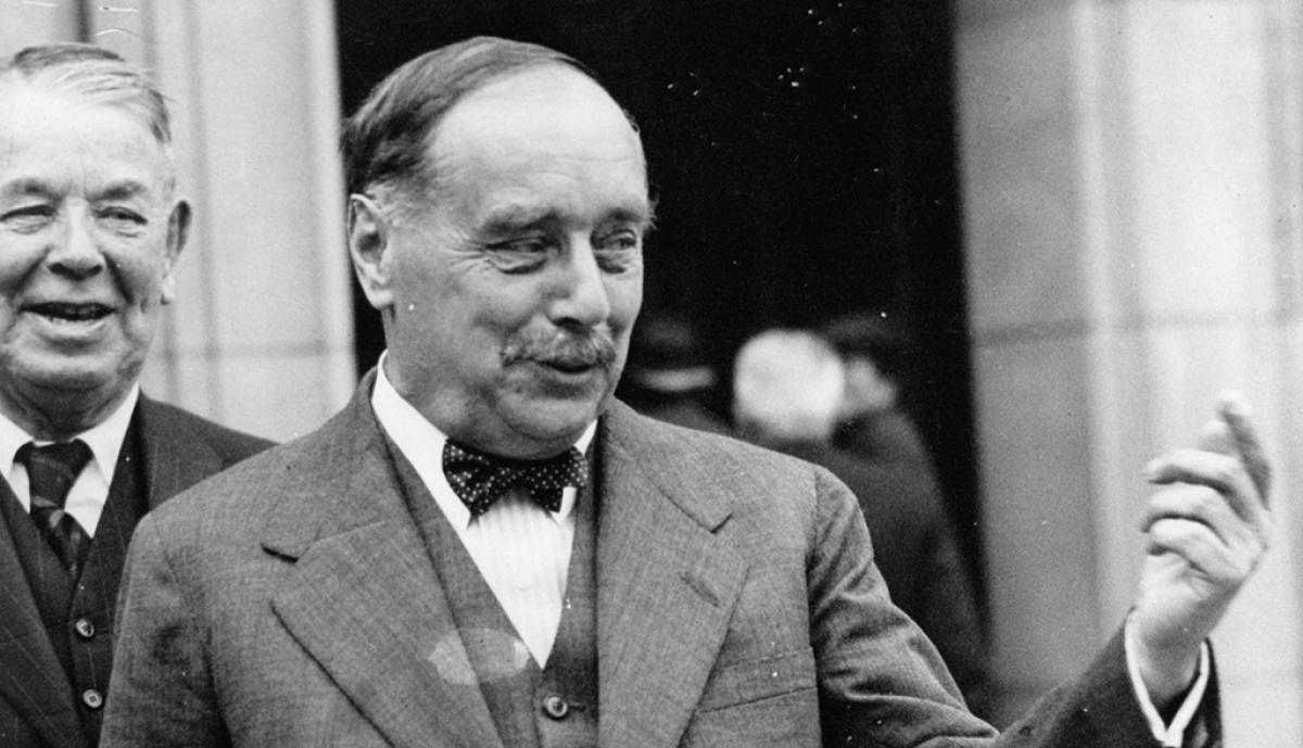 La conversacion de Fabra i Ribas con H.G. Wells en 1922