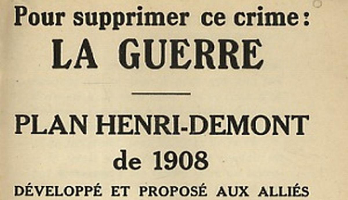 Henri Demont y el pacifismo en la Casa del Pueblo de Madrid en 1933
