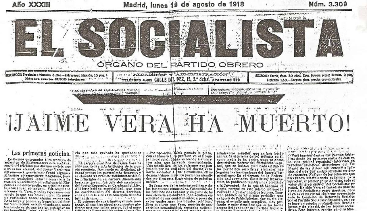 Intelectuales y socialismo: reflexionando con Jaime Vera